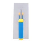 Kavolet Sıva Sıyırma Malası Fayans Döşeme Harcı Sıvama Şamandıra Aleti Sıyırma Ergonomik Tasarımlı Plastik Saplı Köşeler Yapışmaz Taban Pedi 240mm/300mm Çeşitli İnşaat Projelerine (240