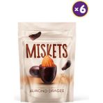 Kavrulmuş Bademli Sütlü Çikolata Kaplamalı Draje 70G x 6 Adet - 100 gr