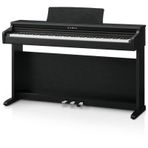 KAWAI KDP120B Siyah Dijital Duvar Piyanosu (Tabure & Kulaklık)