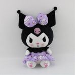 Kawaii Sanrio Kuromi Karikatür Peluş Oyuncak Mor