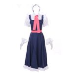 Kawaii-Story MN-25 Tohru Kobayashi temizlik malzemesi Dragon Maid elbise, Set Anime Manga Cosplay elbise Kostüm Gr. M Mavi MN-25 M