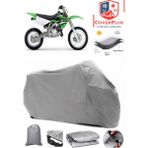 Kawasaki Kx 85 Branda Gri Motosiket Brandası Motor Örtüsü Çadır Su Geçirmez Motosiklet Kılıfı Motor Brandası,lastikli,taşıma Torbalı - Arka Çanta UYUMSUZ