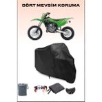 Kawasaki Kx 85 Uyumlu Siyah Motorsiklet Branda, Motor Örtüsü