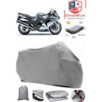 Kawasaki Zzr 1400 Abs Branda Gri Motosiket Brandası Motor Örtüsü Çadır Su Geçirmez Motosiklet Kılıfı Motor Brandası,lastikli,taşıma Torbalı - Arka Çanta UYUMSUZ