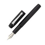 Kaweco 10002206 250 Siyah-Krom F Uç Orijinal Dolma Kalem
