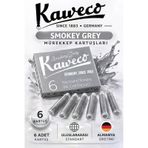 Kaweco Dolma Kalem Duman Gri Mürekkep Kartuşu 6’lı Paket – Uluslararası Standart