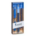 Kaweco Parkeo Kaligrafi Dolma Kalem Seti Mavi 10002092