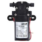 kawehiop Yüksek Voltajlı DC Su Pompası RV Tekne Bahçe Temizliği Su Basınç Arttırıcı Pompa ABS 12v Su Pompası Karavan