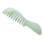 Kaxilu COTTILE Doğal yeşim taşı tarağı yeşim Gua Sha kazıma aleti, masaj için, el yapımı, yeşim kujaw/Gua-Sha tahtası, Graston için alet