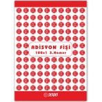 Kaya Adisyon Cep Boy Sipariş Fişi Tek Nüsha Seri Nolu 10 x 14 cm 100'lü
