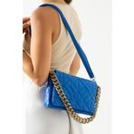 Kaya Bag Saks Mavi Kadın Omuz Ve Çapraz Çanta 15x26 Ebatında