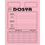 Kaya Büro Ofis Dava İcra Avukat Dosyası Pembe Büyük Boy 1. Kalite 50'li