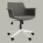 Kaya Ofis Curve Ergonomik Çalışma Koltuğu – 140 kg Beyaz - Gri