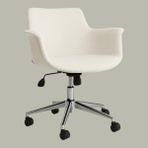 Kaya Ofis Curve Ergonomik Çalışma Koltuğu – 140 kg Metal - Beyaz