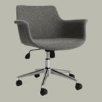 Kaya Ofis Curve Ergonomik Çalışma Koltuğu – 140 kg Metal - Gri