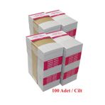 Kaya Yazboz Oyun Kağıdı 9.5x16.5 Cm 6 Haneli 3.hamur Kağıt 100 Adet / Cilt