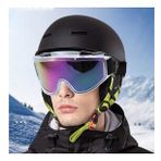 Kayak Gözlüğü Ventilli Güneş Kar Gözlük Gökkuşağı Snowboard Glasses Ekonomik Seri Gözlük