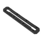 Kayak Raylı Track Marine Kayak Düşük Profil Track Çok Fonksiyonlu Aksesuarları Motor Botalar İçin Montaj (9 inç)