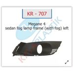 Kayalı SİS FAR ÇERÇEVESİ SOL MEGANE 4 SEDAN MODEL SİSLİ 261522924R 261528419R