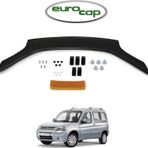 Kayaotoaks Citroen Berlingo Ön Kaput Koruma Rüzgarlığı 3Mm Akrilik (Abs) Parlak Siyah Deflektör 2004-09