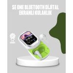 Kayar Kapak Tasarımlı Dokunmatik Ekranlı Kablosuz Bluetooth Kulaklık Midastech - Çok Renkli
