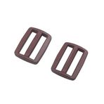 Kayar Tokalı Kayış Kemer Ayarlayıcı, 10 adet Çok Boyutlu Plastik Kaydırıcı Ayarlanabilir Toka Açık Hava Sırt Çantası Dokuma Parça Aksesuarları(Coffee,32mm)
