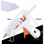 Kayasan 60-100 W 15 Kalın Mum Beyaz Silikon Tabancası
