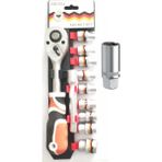 Kayasan Lokma Takımı 11+1 Parça Cırcırlı Euro Tools Lokma Takımı