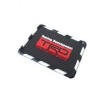 Kaydirmaz Silikonlu Ped Arac Gogus Torpido Ev Ofis Cok Amacli Trd Racing Damali Desen 18Cm X 13,5Cm