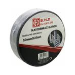 Kaydırmaz Siyah Bant 50 mm x 25 mt - Çok Renkli