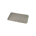Kaydırmaz Vantuzlu Banyo Paspası - 66,5 X 36,5 Cm, Siyah Yuvarlak Desen
