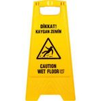 Kaygan Zemin PVC Uyarı Levhası 63 cm x 30 cm