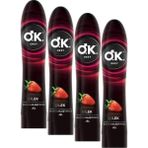 Kayganlaştırıcı Jel - Çilek Özlü 100 ml (4 Paketi) - Ahşap