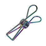 Kayigo Tiny Paslanmaz Çelik Mini Mandal Onikili - Rainbow