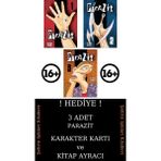 Kayıp Kıta Yayınları Parazit 1-2-3 Manga Seti (3 Kitap) / 3 Adet Parazit Karakter Kartı ve Kitap Ayracı Hediye