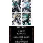 Kayıp Kıta Yayınları Renksiz 1-2-3-4 Manga Seti (4 Kitap) / 4 Adet Renksiz Karakter Kartı ve Kitap Ayracı Hediye
