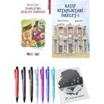 Kayıp Kitaplıktaki Iskelet 1 ve Charlie'nin Çikolata Fabrikası 2li Set + Hediyeli
