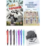 Kayıp Kitaplıktaki Iskelet 1 ve Dağa Tırmanan Kedi 2li Set