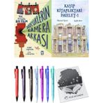 Kayıp Kitaplıktaki Iskelet 1 ve Sözcüklerin Kamera Arkası 2'li Set