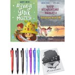 Kayıp Kitaplıktaki Iskelet 2 Yaşayan Ölüler ve Ayvayı Yedik Müzesi 2'li Set - Kalem