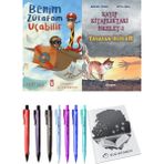 Kayıp Kitaplıktaki Iskelet 2 Yaşayan Ölüler ve Benim Zürafam Uçabilir 2li Set