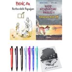 Kayıp Kitaplıktaki Iskelet 2 Yaşayan Ölüler ve Berberdeki Papağan 2'li Set - Kalem
