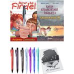 Kayıp Kitaplıktaki Iskelet 2 Yaşayan Ölüler ve Bunun Adı Findel 2'li Set - Kalem