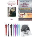 Kayıp Kitaplıktaki Iskelet 2 Yaşayan Ölüler ve Büyük Atatürk'ten Küçük Öyküler 1 2'li Set - Kalem