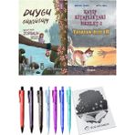 Kayıp Kitaplıktaki Iskelet 2 Yaşayan Ölüler ve Duygu Günlüğüm Mira ve Yekta Zorbalık Adası'nda Mücadele 2li Set