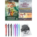 Kayıp Kitaplıktaki Iskelet 2 Yaşayan Ölüler ve Gelecek Ekspresi Dünyanın Dışına Açılan Pencere 2li Set