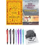 Kayıp Kitaplıktaki Iskelet 2 Yaşayan Ölüler ve Göğü Yere İndirelim 2'li Set - Kalem