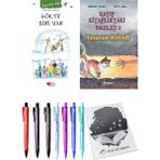 Kayıp Kitaplıktaki Iskelet 2 Yaşayan Ölüler ve Gökte Biri Var 2li Set + Hediyeli