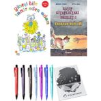 Kayıp Kitaplıktaki Iskelet 2 Yaşayan Ölüler ve Güneşi Bile Tamir Eden Adam 2li Set + Hediyeli