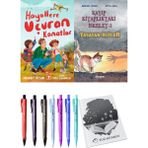 Kayıp Kitaplıktaki Iskelet 2 Yaşayan Ölüler ve Hayallere Uçuran Kanatlar 2li Set